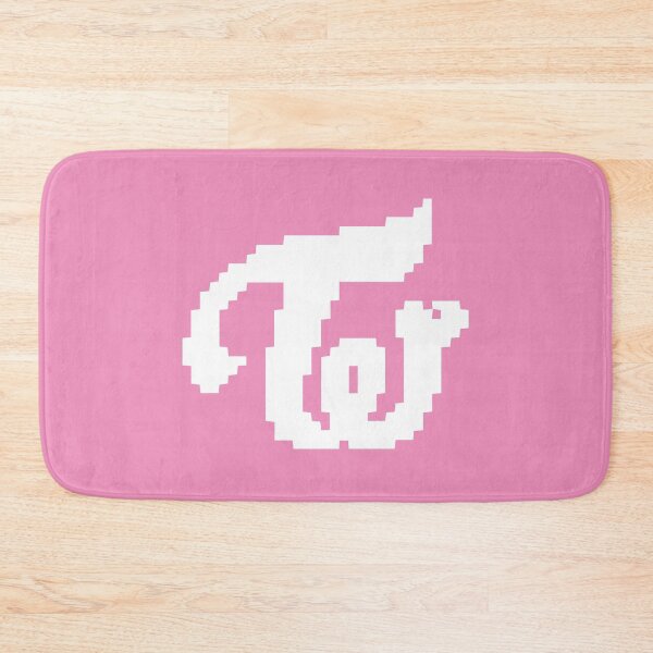 Item preview, Twice pixel logo (White) designed and sold by SappyYellowCR.