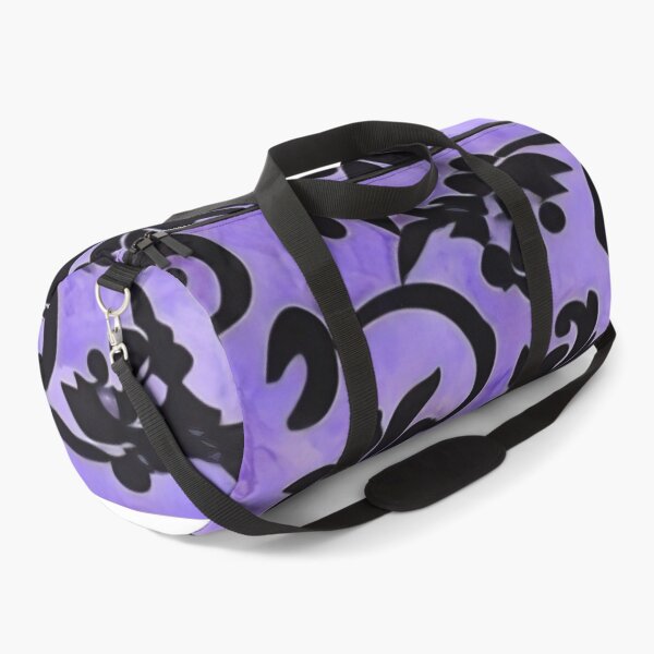 Item preview, Floral Violet Batik Pattern 2 - Flowing Purple Flowers designed and sold by HausKatz.