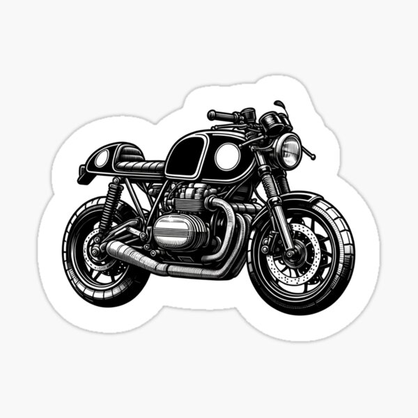 KIT ADESIVI STICKERS Moto Cafe Racer Rider Motorbike Serbatoio Triumph Bmw  Mod.3 EUR 5,50 - PicClick IT