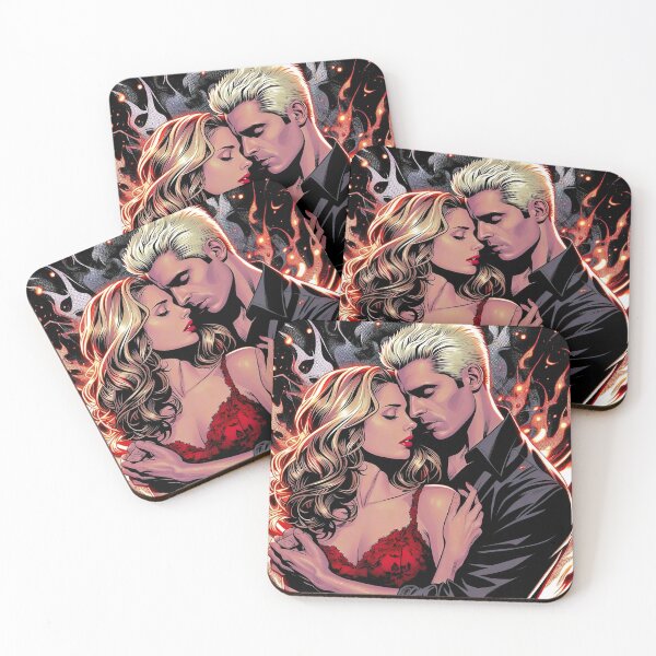 Item preview, Buffy & Spike Artwork designed and sold by Sacredrite.