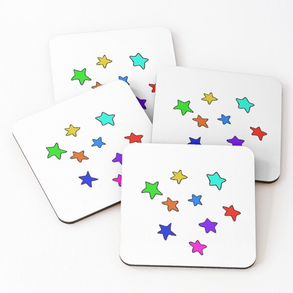 Item preview, Colourful stars designed and sold by waitwhatnow93.