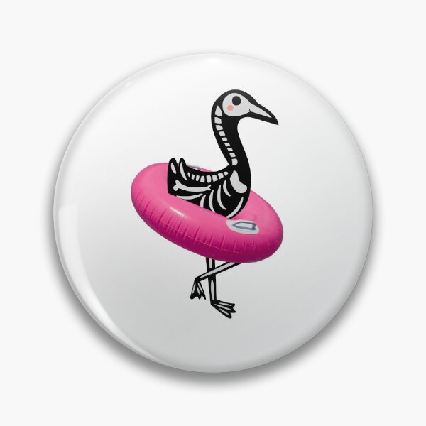 Item preview, Flamingo with pink Float designed and sold by MoerikaStyle.