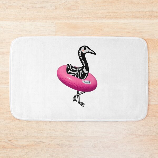 Item preview, Flamingo with pink Float designed and sold by MoerikaStyle.