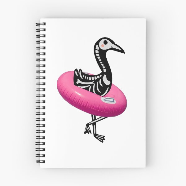 Item preview, Flamingo with pink Float designed and sold by MoerikaStyle.