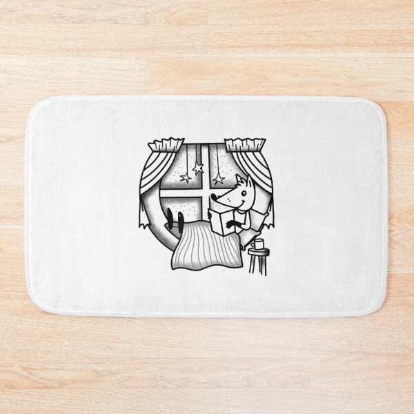 Item preview, Flash Tattoo Fox in the window reading a book designed and sold by jazzydevil.