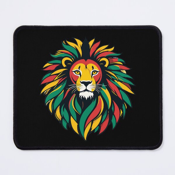 Item preview, Majestic Rasta Lion designed and sold by reggaeartgifts.