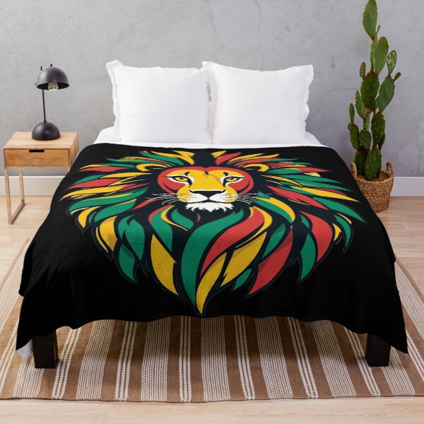 Item preview, Majestic Rasta Lion designed and sold by reggaeartgifts.