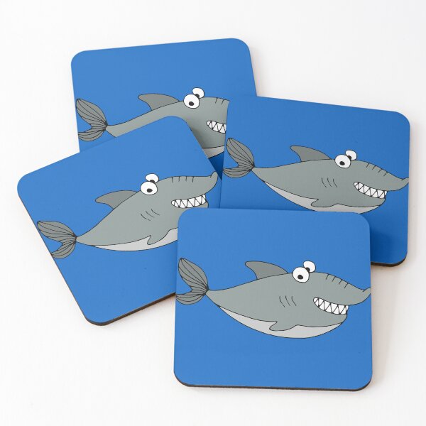 Item preview, funny cute shark designed and sold by Artvgs.