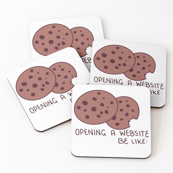 Item preview, Opening a website be like - cookies designed and sold by SophieStickers0.