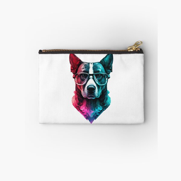 Item preview, Geek dog colorful painting designed and sold by GeekWardrobe.