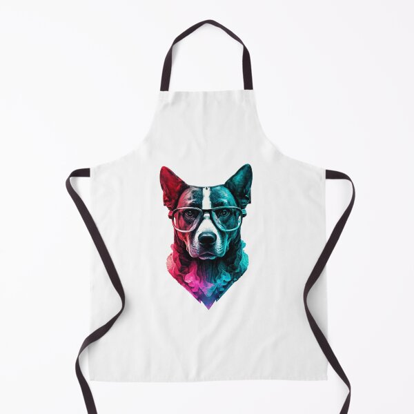 Item preview, Geek dog colorful painting designed and sold by GeekWardrobe.