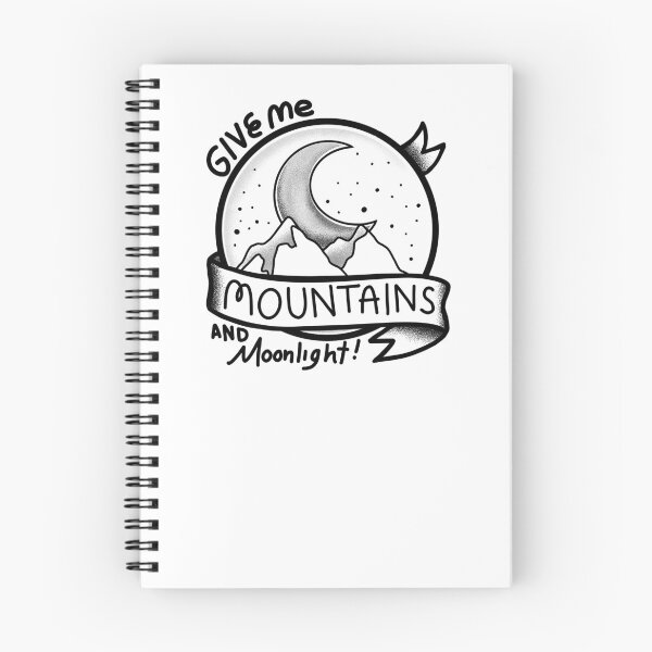 Item preview, Flash Tattoo Give me mountains and moonlight designed and sold by jazzydevil.