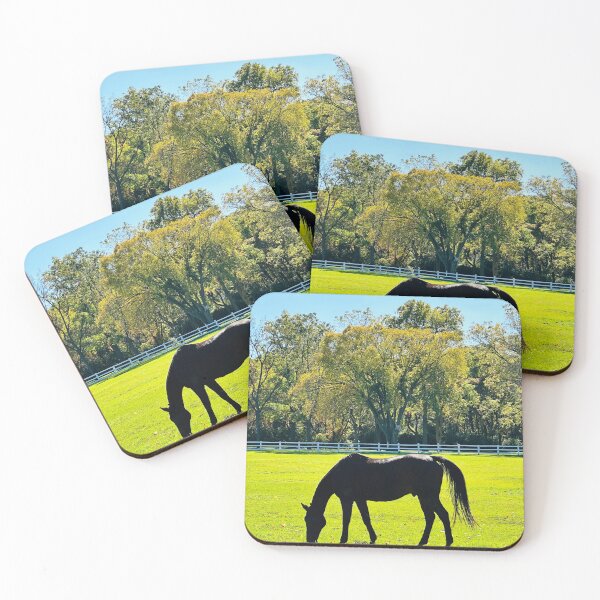 Item preview, Calm horse gazing grass. designed and sold by QualityQueen.