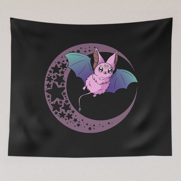 Item preview, Goth Creepy Kawaii Bat designed and sold by Rockstorr.