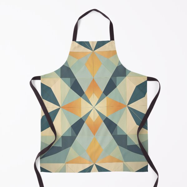 Item preview, Graphic Retro Kaleidoscope: Symmetrical Shapes in a Color Palette designed and sold by Piotrek0001.