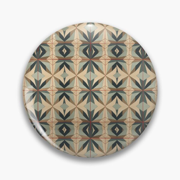 Item preview, Graphic Retro Kaleidoscope: Symmetrical Shapes in a Color Palette designed and sold by Piotrek0001.