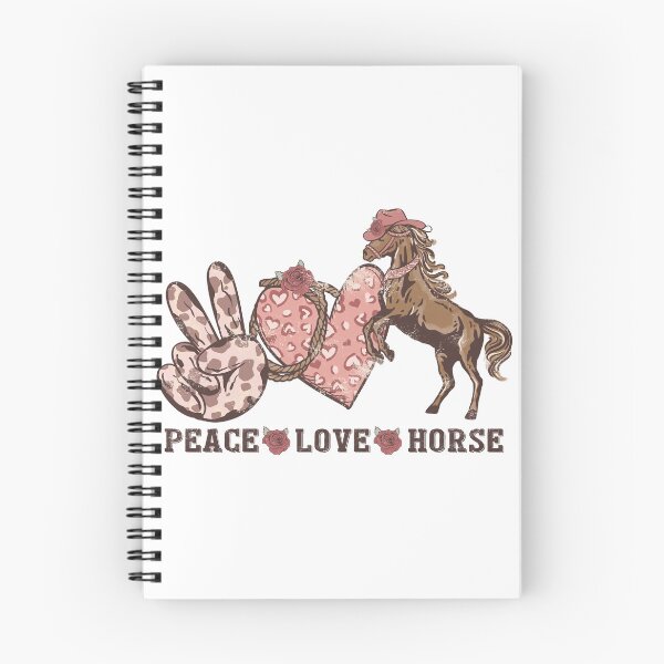 Item preview, Peace Love Horse valentine day designed and sold by LGMmugsdesign.