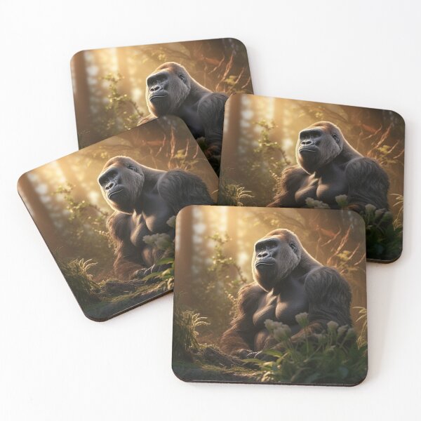 Artikelvorschau, Der Gorilla, der größte lebende Primat entworfen und verkauft von Bettina Kienitz.