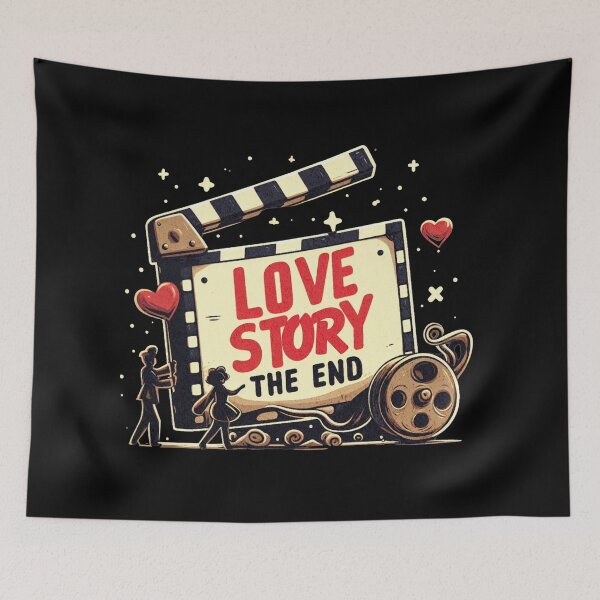 Item preview, IT IS AN OLD MOVIE - LOVE STORY - THE END designed and sold by justyna-s28.