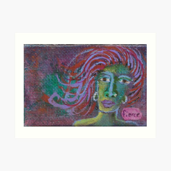 Fierce Art Print