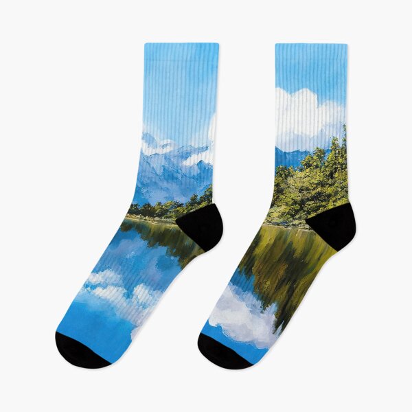 Item preview, Canadian Alpine Symphony. Reflections on Lake Tranquility. designed and sold by Delemore Art.