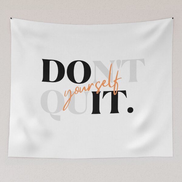 Item preview, DONT QUIT designed and sold by KreativT-shirts.