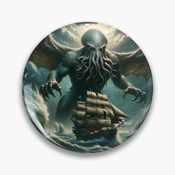 Item preview, Cthulhu Attacks Painting designed and sold by digital-savant.