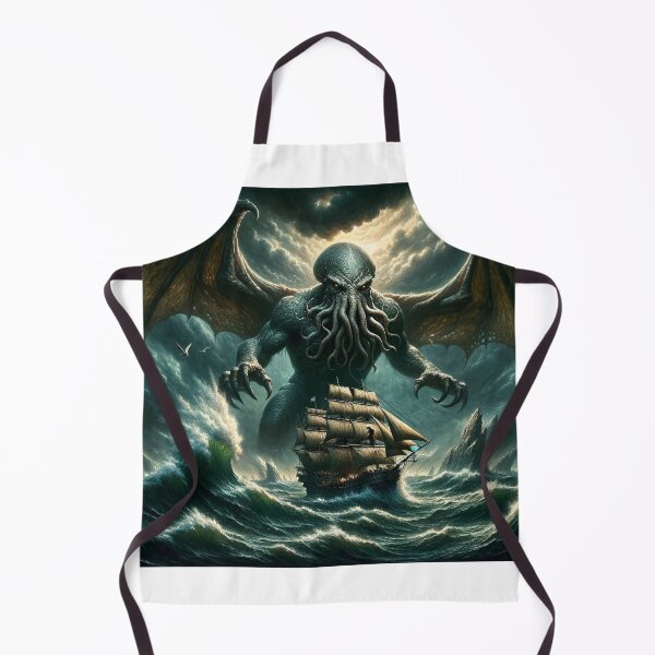 Item preview, Cthulhu Attacks Painting designed and sold by digital-savant.