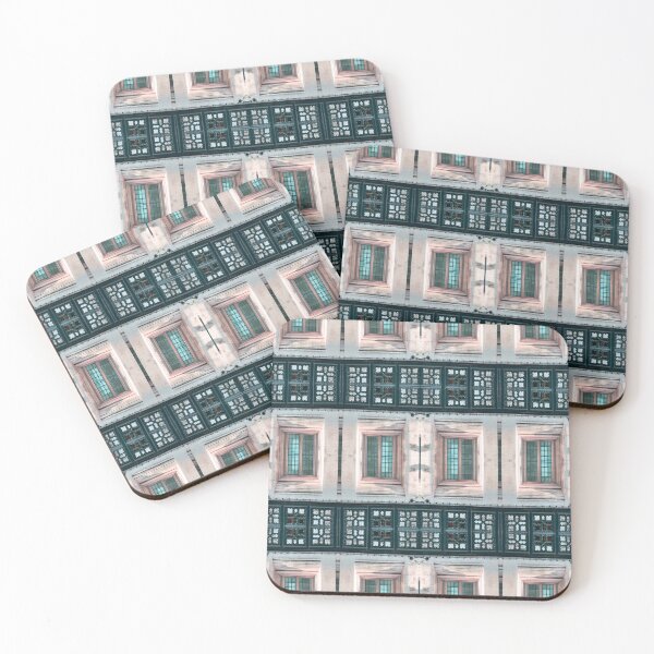 Item preview, Rolls Building Window Photo Pattern designed and sold by vallisrowe.