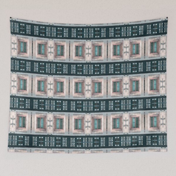 Item preview, Rolls Building Window Photo Pattern designed and sold by vallisrowe.