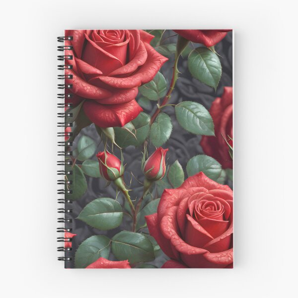 Item preview, Red Roses Pattern designed and sold by TheArtOfPat.