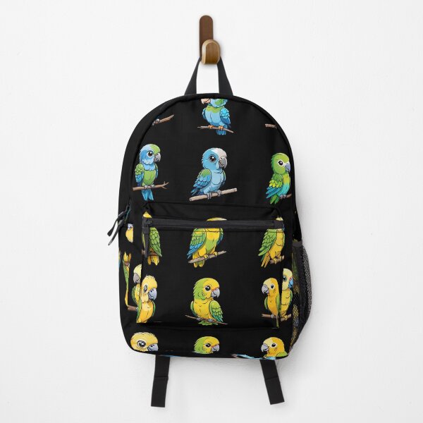 Item preview, Quaker Parrot Packs, Sticker Packs designed and sold by saloui.