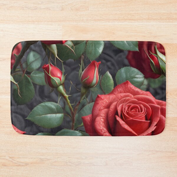 Item preview, Red Roses Pattern designed and sold by TheArtOfPat.