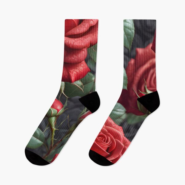 Item preview, Red Roses Pattern designed and sold by TheArtOfPat.