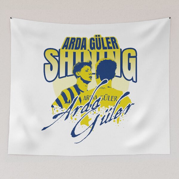 Item preview, arda güler turkish soccer football player shining design designed and sold by ironpalette.