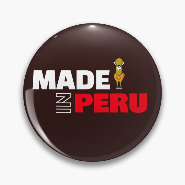 Item preview, Peruvian Pride: Minimalist 'Made in Peru' Design with Llama designed and sold by Tecnofa.