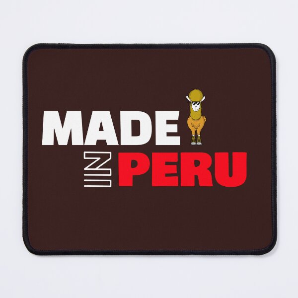 Item preview, Peruvian Pride: Minimalist 'Made in Peru' Design with Llama designed and sold by Tecnofa.