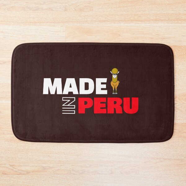 Item preview, Peruvian Pride: Minimalist 'Made in Peru' Design with Llama designed and sold by Tecnofa.