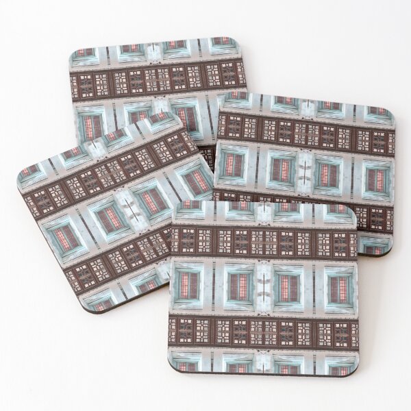 Item preview, Rolls Building Window Photo Pattern designed and sold by vallisrowe.
