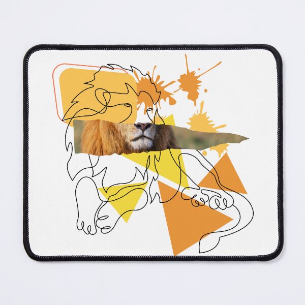 Item preview, Lion in Line Drawing | Artistic Fusion designed and sold by brynatshop.