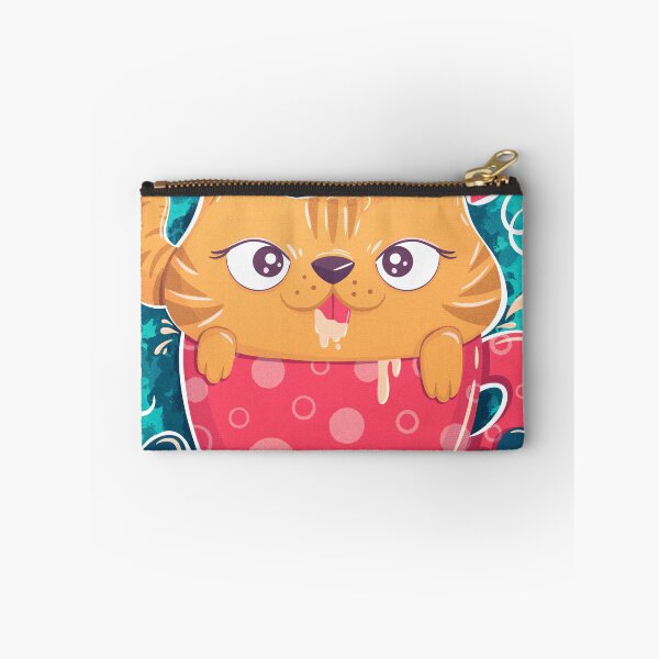 Item preview, Little cat in a mug designed and sold by hdesignEG.