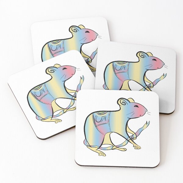Item preview, Rainbow Rat Racer designed and sold by hikarski.