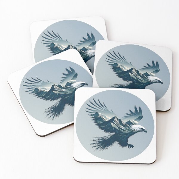 Item preview, Eagle - mountains and forests designed and sold by Channel1Design.