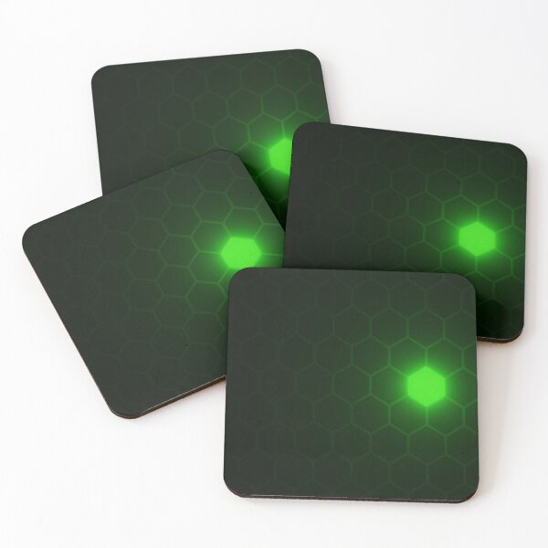 Item preview, Voxel Hexagon Green designed and sold by PotatoVonEpicus.