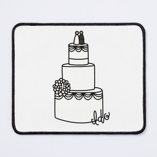 Item preview, I Do Wedding Cake designed and sold by murialbezanson.
