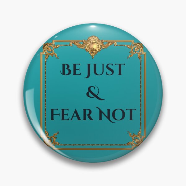 Item preview, Be Just And Fear Not Two - Justice Fearless Democracy designed and sold by RoseGenuine.