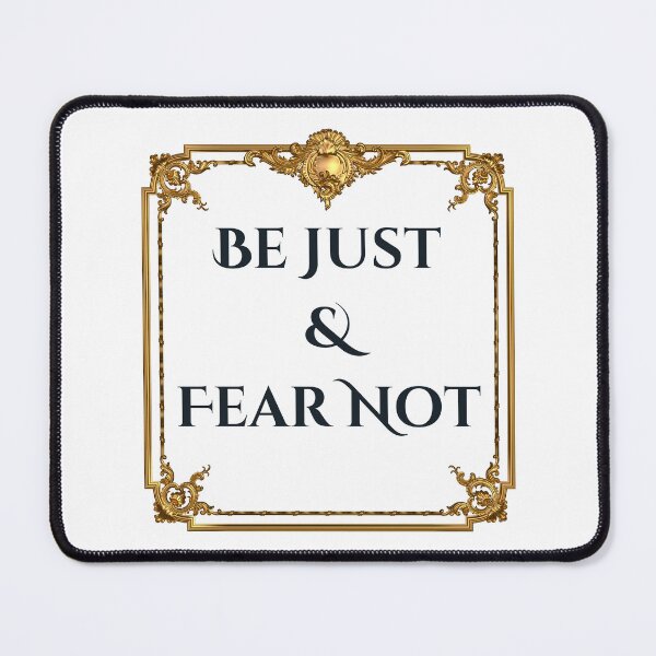 Item preview, Be Just And Fear Not Two - Justice Fearless Democracy designed and sold by RoseGenuine.
