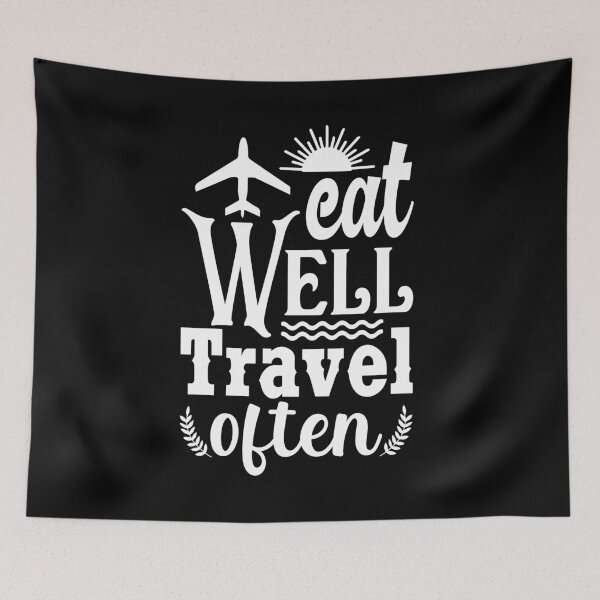 Item preview, Eat Well Travel Often designed and sold by Tmino-design.