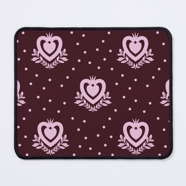 Item preview, Sacred Heart Milagro Valentine Print designed and sold by LolaveeCreative.