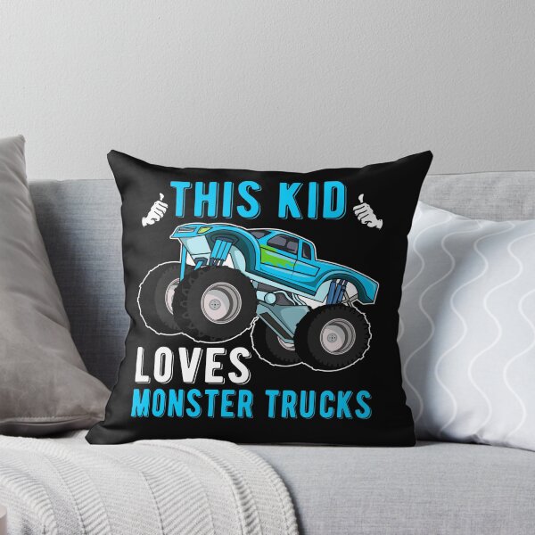 Item preview, This Kid Loves Monster Trucks Lover Kids Gifts Boys & Girls designed and sold by MobyStickers.